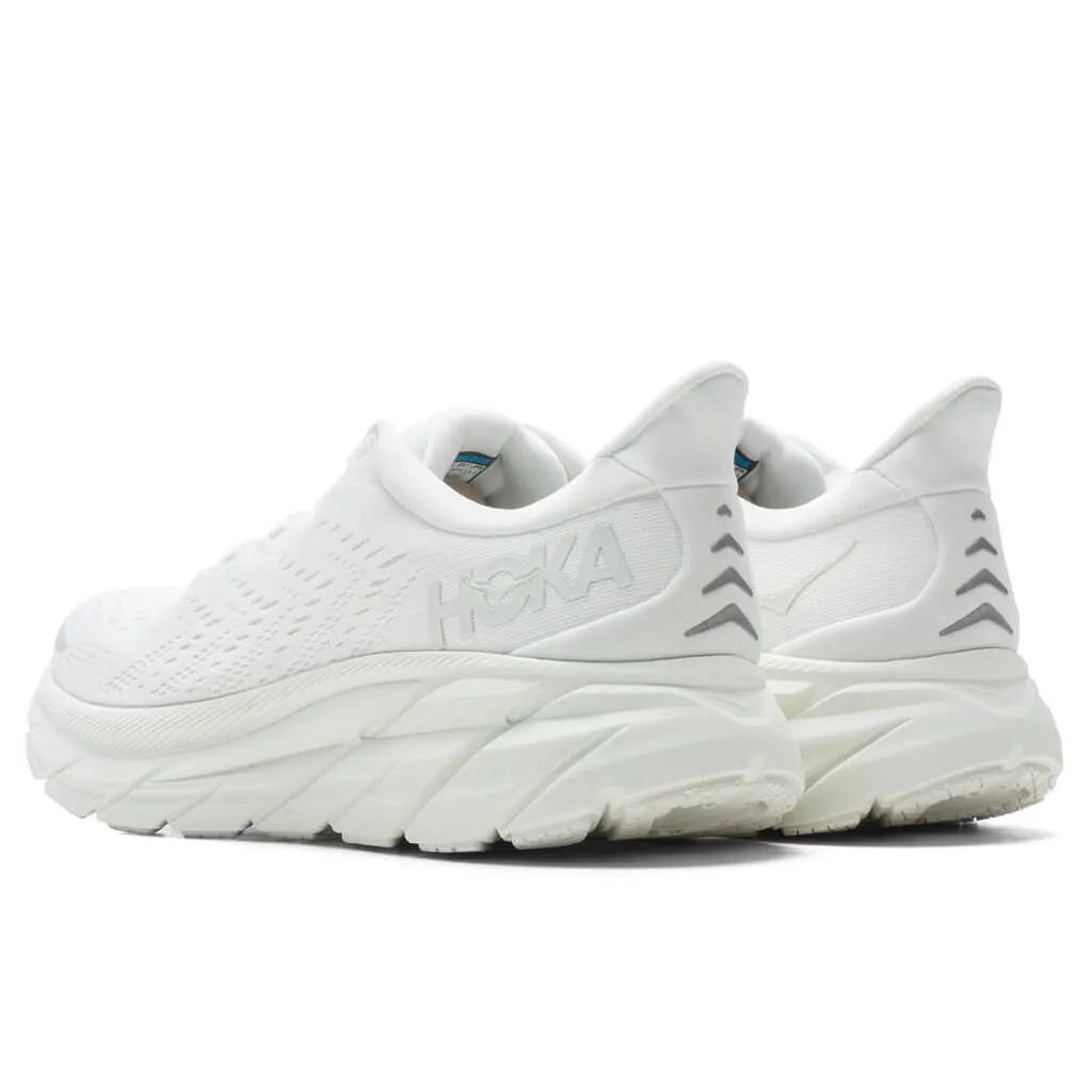 Women's Clifton 8 - White/White