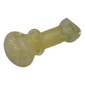 Yellow Chameleon Glass Pipe