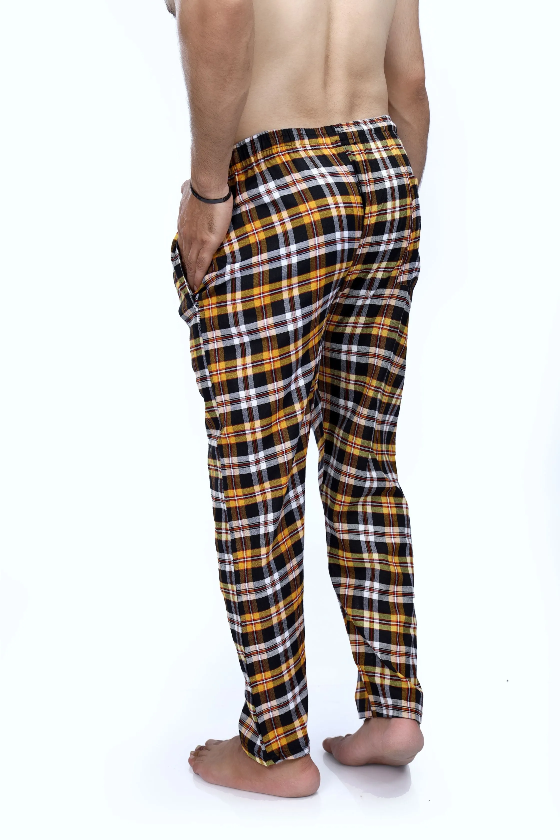 Yellow Check Pajama - Unisex