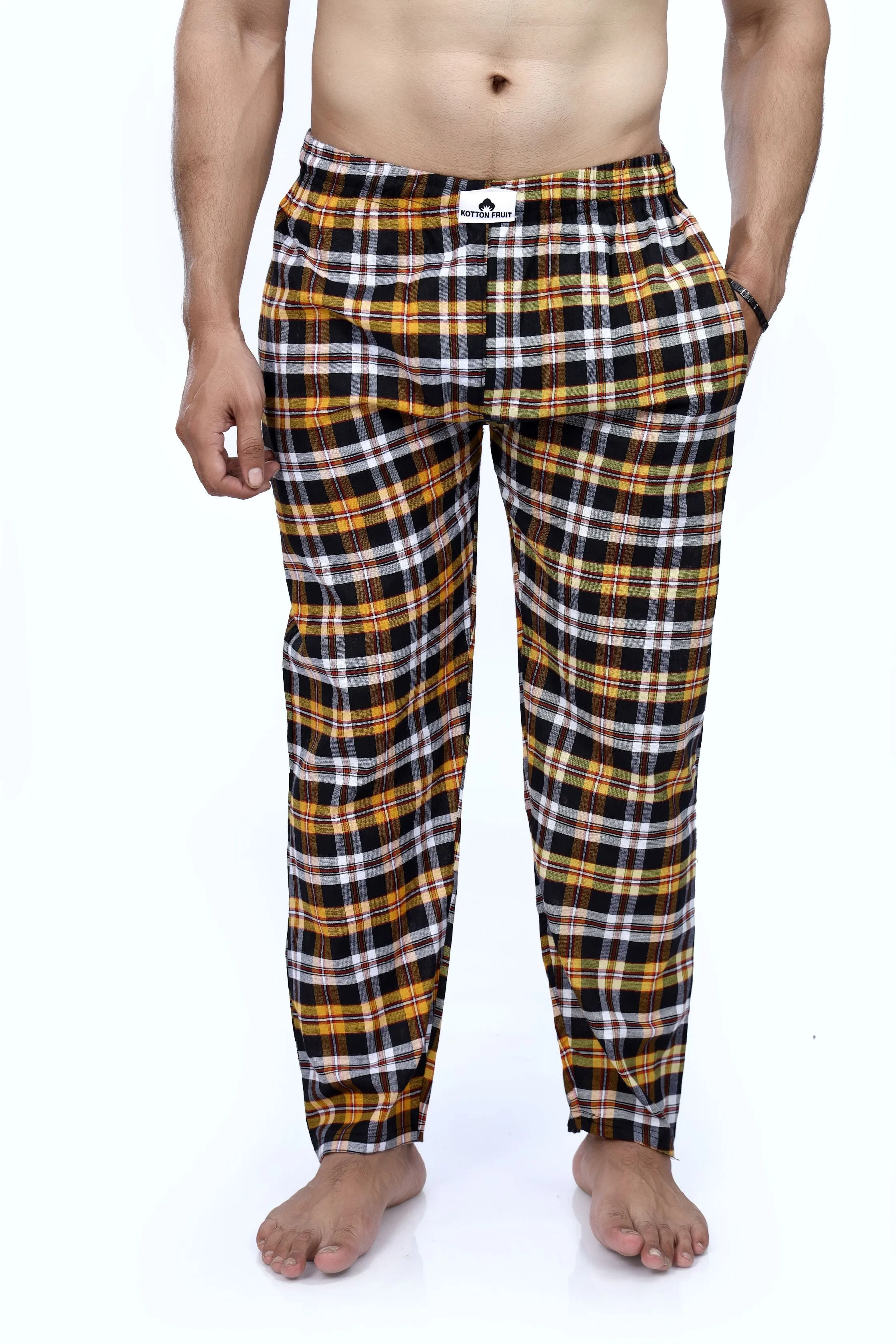 Yellow Check Pajama - Unisex