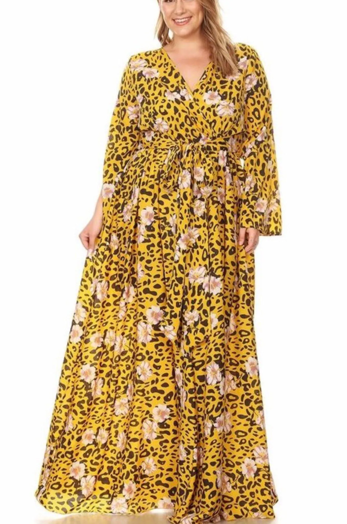 Yellow Safari maxi