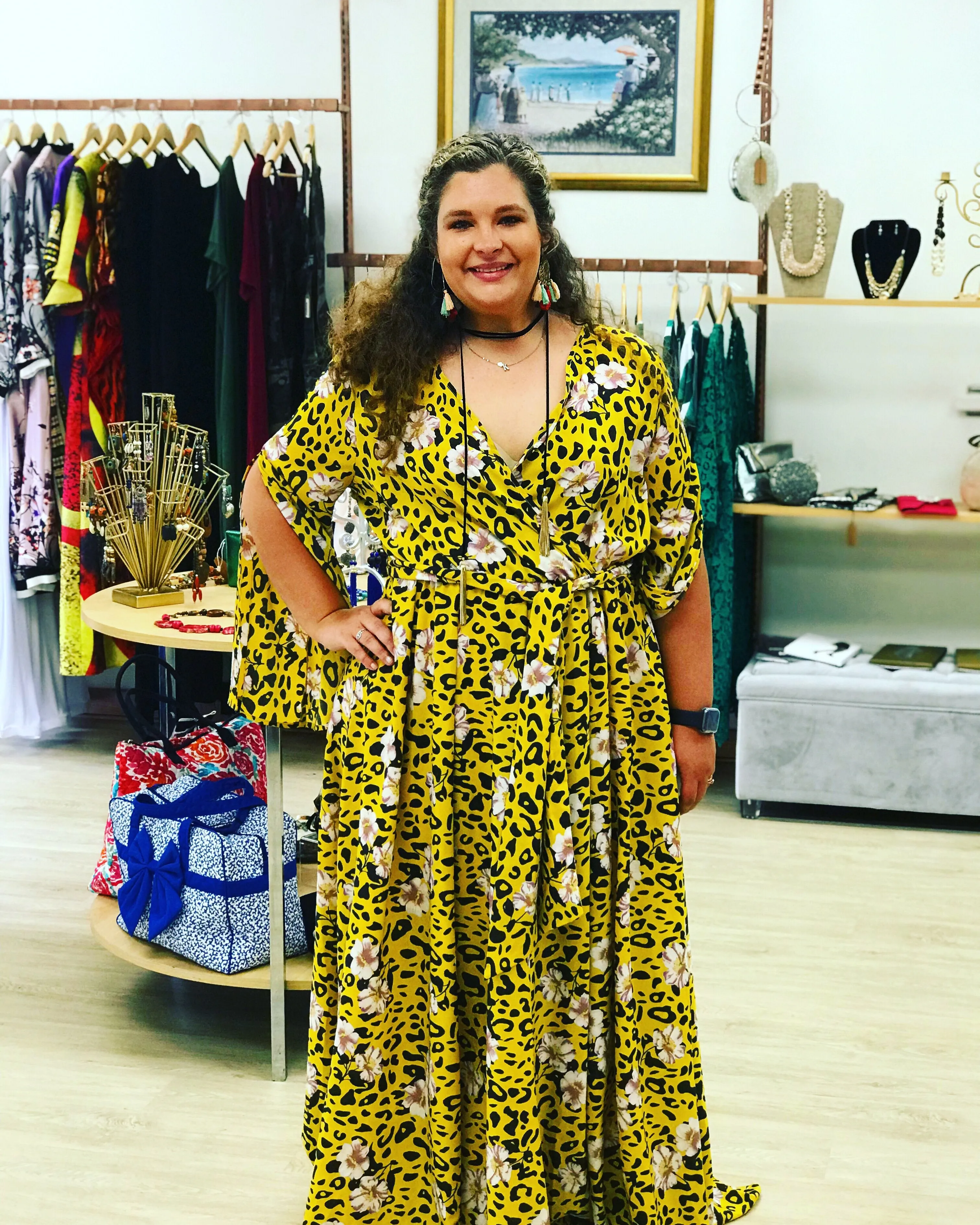 Yellow Safari maxi