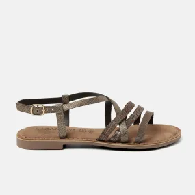 Zuri Dames Sandalen Brown